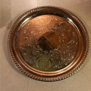 Wm Rogers Silver Platter